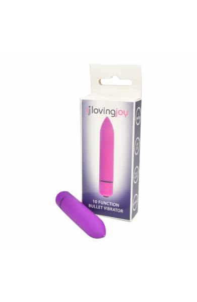 Loving Joy 10 Function Purple Bullet Vibrator — image 5 of 9