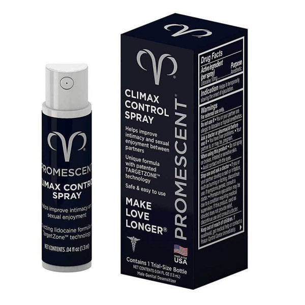 Promescent Spray for Climax Control | Lidocaine Delay Spray for Men