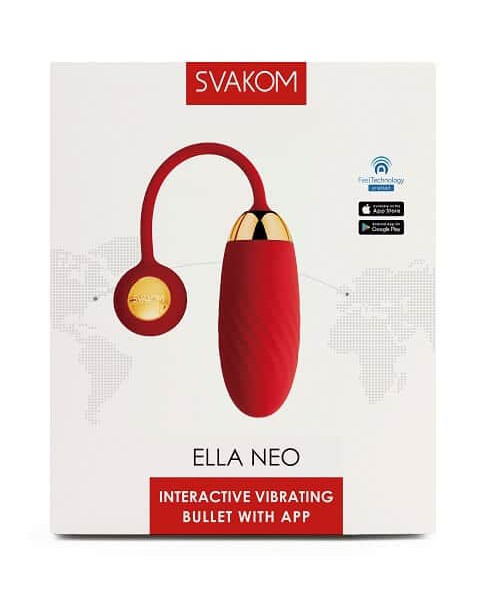 Svakom Ella Neo Interactive App Controlled Vibrating Egg