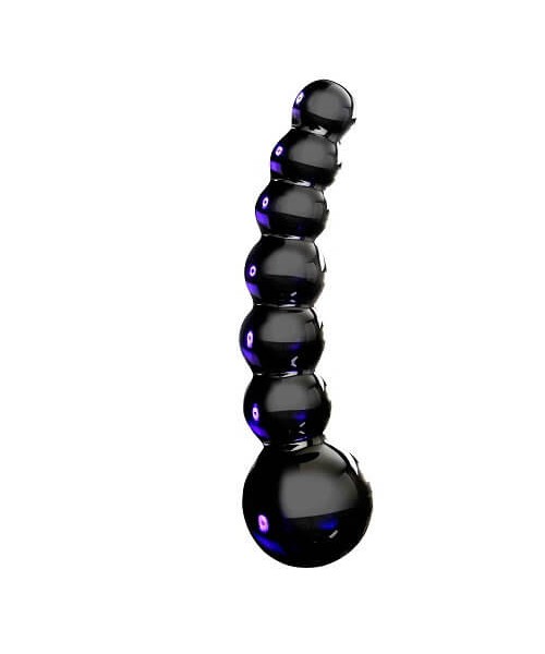 Icicles Beaded Glass Dildo
