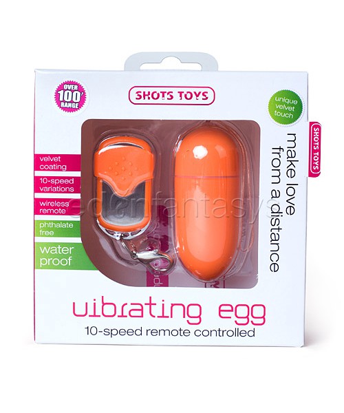 Vibrating egg 10-speed remote controlled — image 4 of 4
