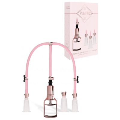 Shots Toys Clitoral Nipple Pump Set 5 Pce