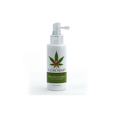 I Love Hemp Dry Mouth Spray Strawberry