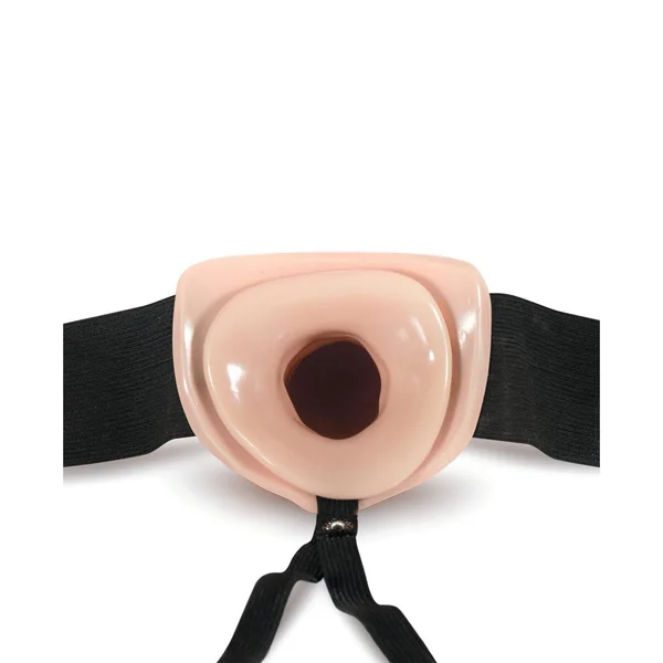 Blush Dr. Skin 7" Hollow Strap On — image 16 of 17