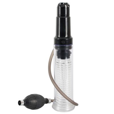 Vibrating Multi Pump 2 In 1 Masturbator 2 x AA