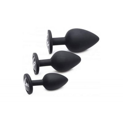 Dirty Words 3 Piece Anal Plug Set