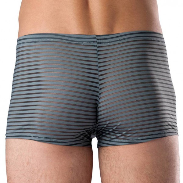 LHM Stripe Grey Mesh Boxer Shorts