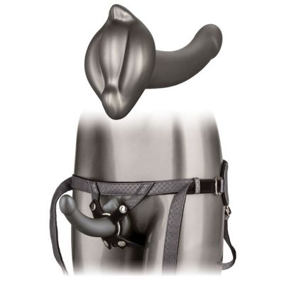 California Exotic Ultra Soft Strap On Set With 6 75 Dildo