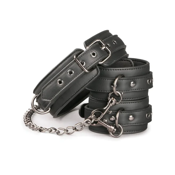 Easy Toys Faux Leather Collar with Handcuffs — image 7 of 15