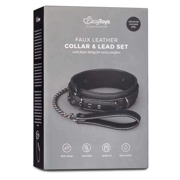 Easy Toys Fetish Set wCollar, Ankle & Wrist Cuffs — image 8 of 10