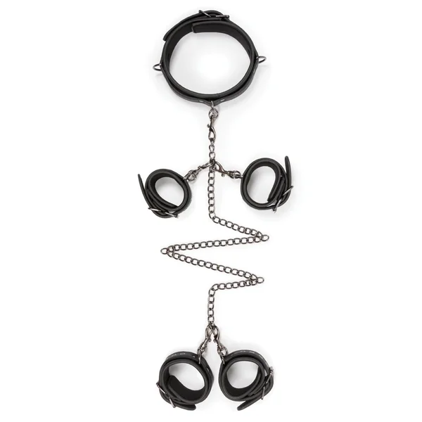 Easy Toys Fetish Set with Collar Ankle & Wrist Cuffs — image 9 of 10