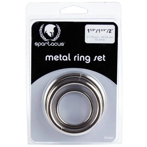 Spartacus Metal Ring Set - Pack of 3 — image 4 of 4