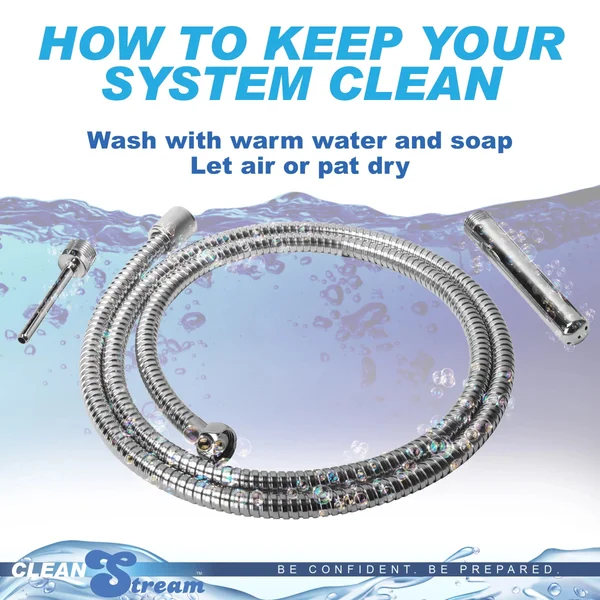 CleanStream Deluxe Metal Shower System — image 7 of 7