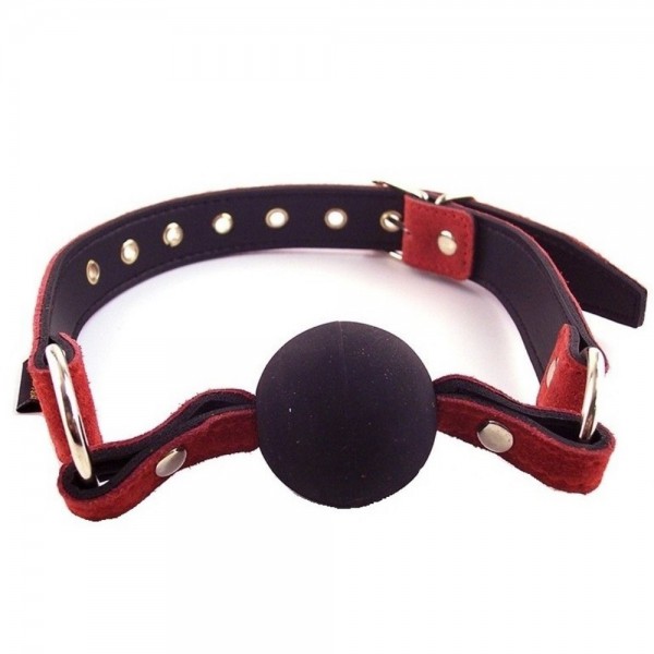 Rouge Fifty Times Hotter Ball Gag - Red
