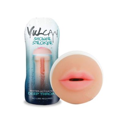 Vulcan deep throat stroker