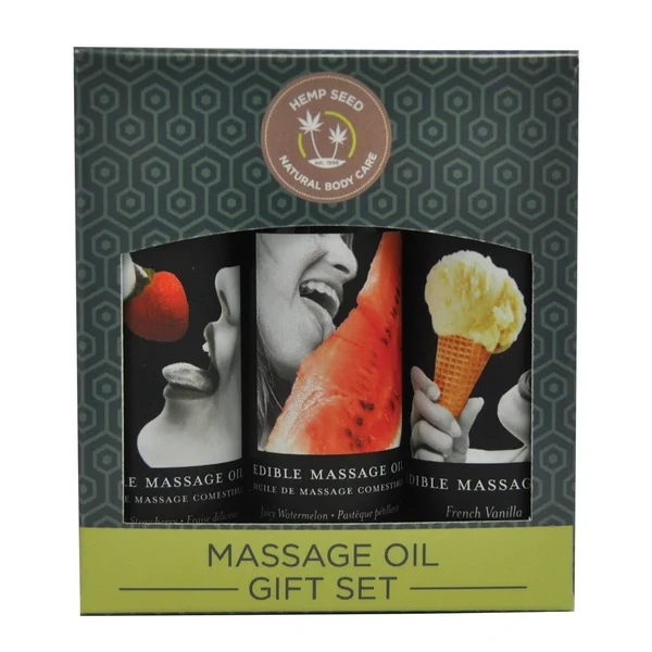 Earthly Body Edible Massage Oil Gift Set — image 6 of 8