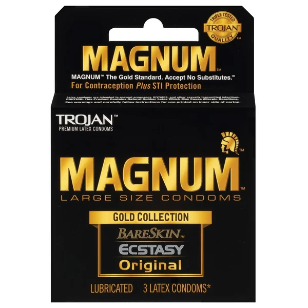 Trojan Magnum Gold Collection - Box Of 3 — image 3 of 3