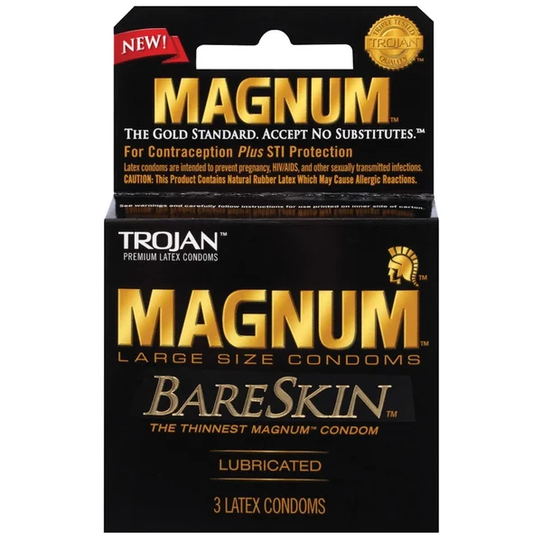 Trojan Magnum Bareskin Condoms - Pack Of 3 — image 3 of 4