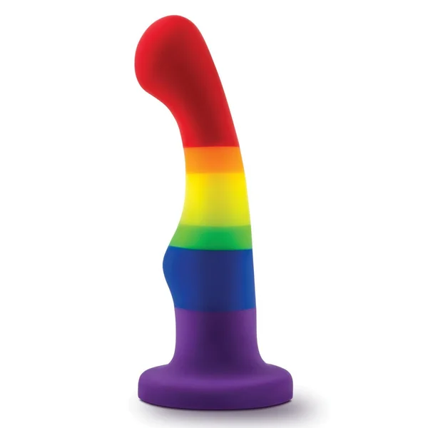 Blush Avant P1 Silicone Plug - Gay Pride — image 4 of 4