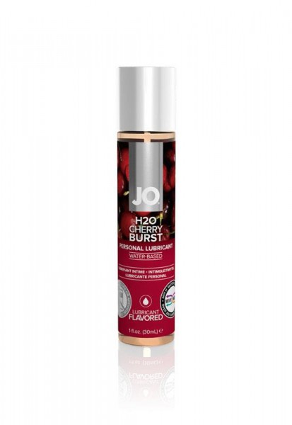 Jo H2O Flavoured Lube - Cherry Burst (30ml)