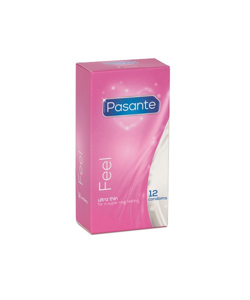 Pasante Feel Condoms-12 pack