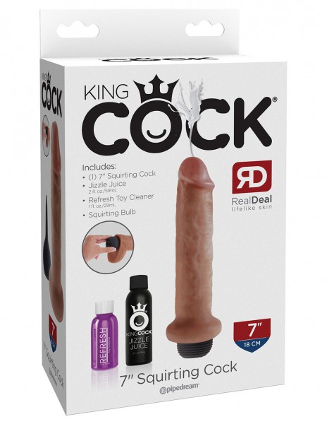 King Cock 7-inch Squirting Cock