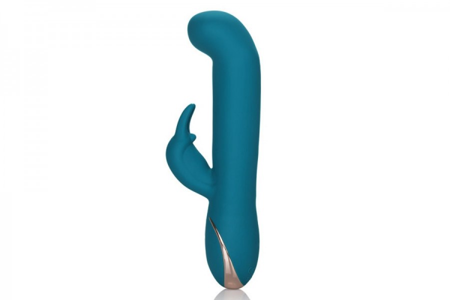 California Exotic 8.5" USB-Rechargeable Rocking Jack Rabbit Vibrator