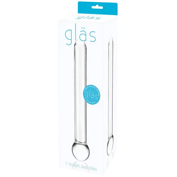 Glas 7" Straight Glass Dildo — image 4 of 6