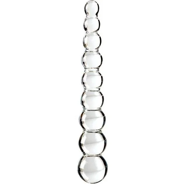 Icicles No. 2 Hand Blown Glass Massager - Rippled — image 6 of 6