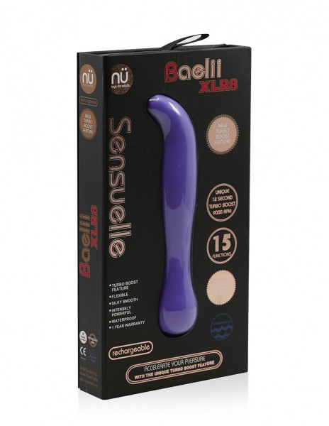 Sensuelle Baelii XLR8 Turbo Flexi 15 Function G-spot Vibrator