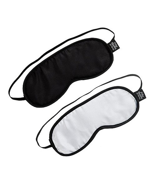 Fifty Shades of Grey No Peeking Soft Twin Blindfold Set