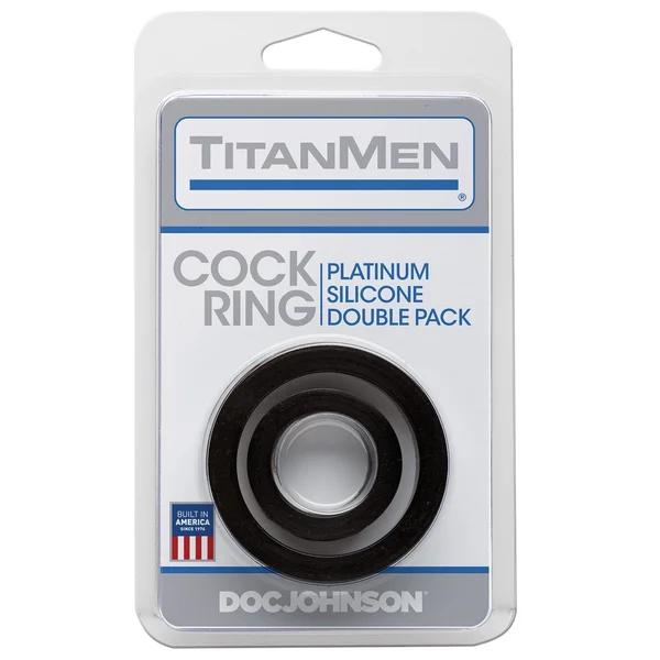 Titanmen Platinum Silicone Cock Ring - Pack of 2 — image 4 of 6