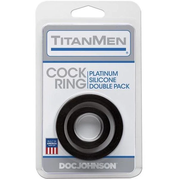 Titanmen Platinum Silicone Cock Ring - Pack of 2 — image 5 of 6