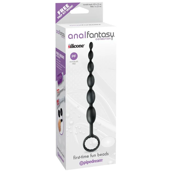 Anal Fantasy First Time Fun Anal Beads With Free Prep Kit — image 10 of 10