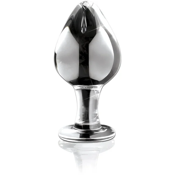 Icicles No. 25 Hand Blown Glass Butt Plug — image 5 of 6
