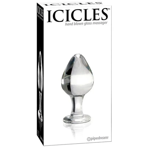 Icicles No. 25 Hand Blown Glass Butt Plug — image 6 of 6