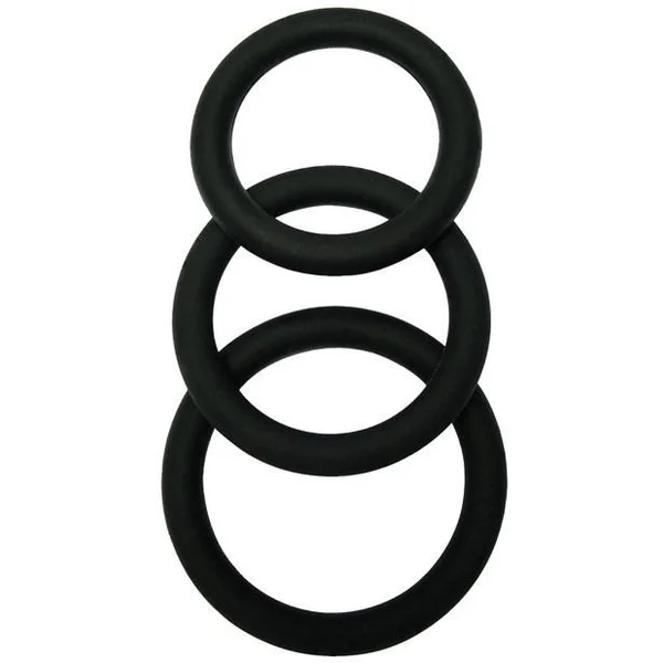 Malesation Cock Ring Set - Pack Of 3 — image 3 of 4