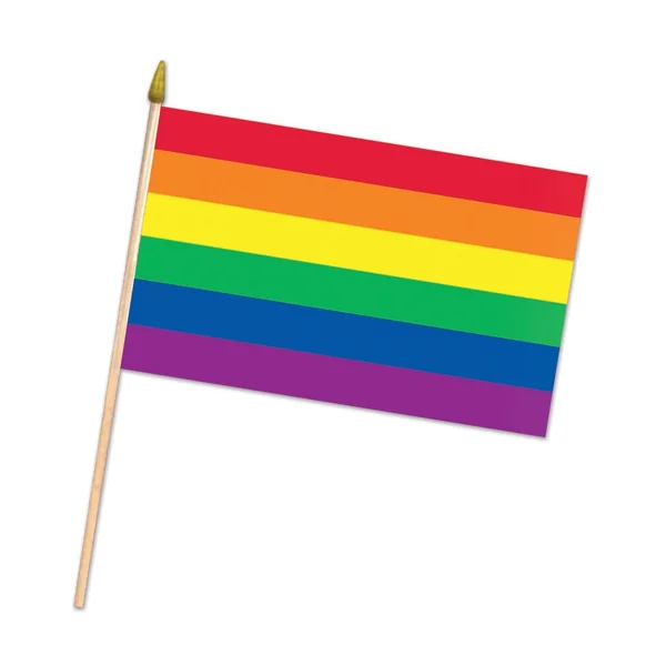 Rainbow Fabric Flag — image 3 of 4