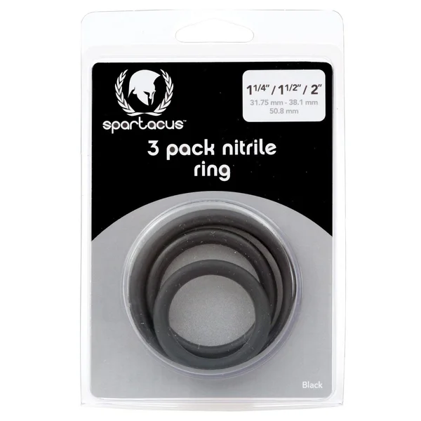 Nitrile Cock  Ring Set   Pack of 3 — image 3 of 3