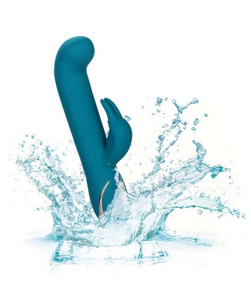 California Exotic 8.5" USB-Rechargeable Rocking Jack Rabbit Vibrator
