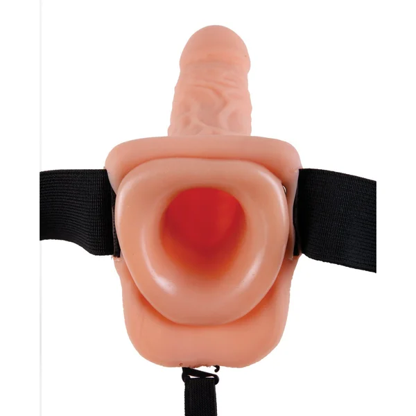 Fetish Fantasy Series 7" Vibrating Hollow Strap On w/Balls — image 5 of 6