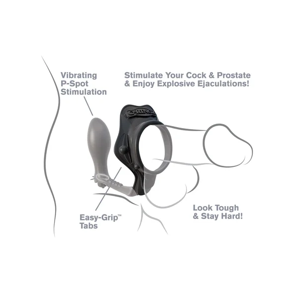 Fantasy C-Ringz Rock Hard Ass-Gasm Vibrating Ring — image 10 of 11