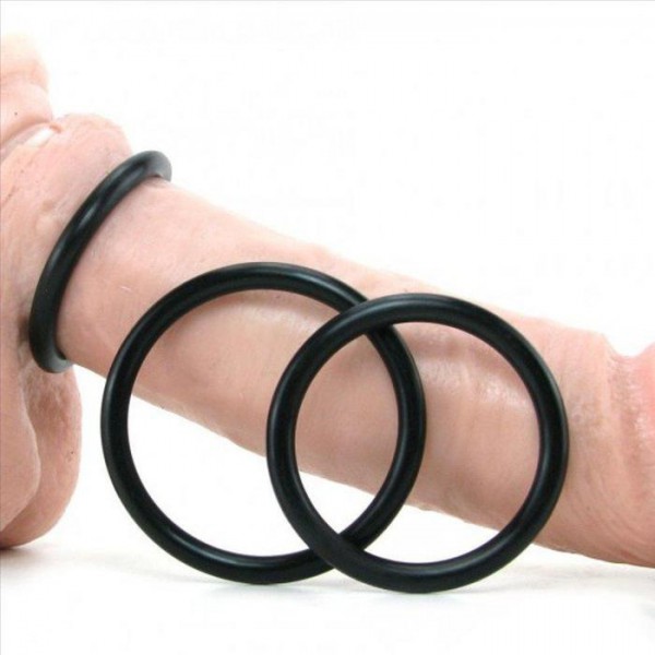 Fantasy C-Ringz Silicone 3-Ring Stamina Set