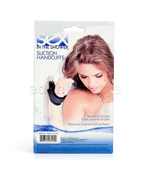 Suction handcuffs