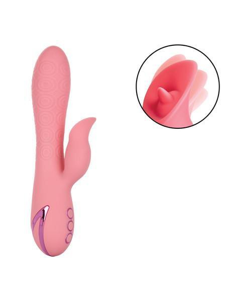 California Exotic Pasadena Player 8.5" Rotating Rabbit Vibrator With Tongue Teaser