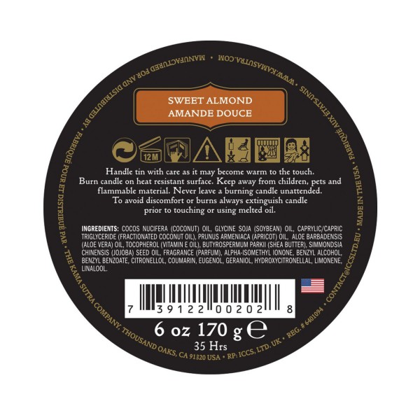 Kama Sutra Ignite Massage Candle Coconut Pineapple