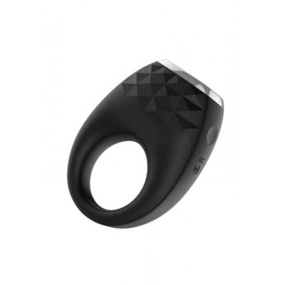 Diamonds The Prince Rechargeable Cock Ring Black