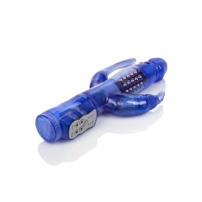 California Exotic Triple Stimulation Rotating Beaded Rabbit Vibrator