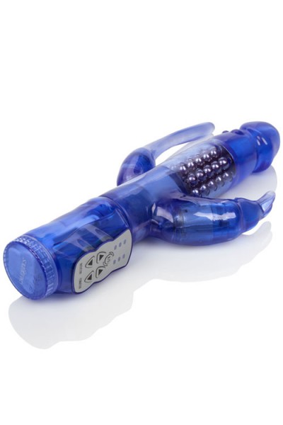 California Exotic Triple Stimulation Rotating Beaded Rabbit Vibrator