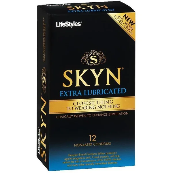 Lifestyles SKYN Extra Lubricated Condoms - Box of 12 — image 9 of 10